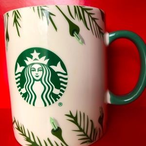 Large Starbucks Mug - Christmas Tree Lights XL